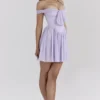 Soleil Orchid schulterfreies Minikleid Soleil Orchid schulterfreies Minikleid