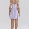 Soleil Orchid schulterfreies Minikleid Soleil Orchid schulterfreies Minikleid