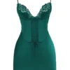 Soraya Forest Satin-Kleider Soraya Forest Satin-Kleider