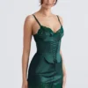 Soraya Forest Satin-Kleider Soraya Forest Satin-Kleider