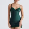 Soraya Forest Satin-Kleider Soraya Forest Satin-Kleider