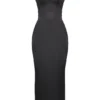 Stefania Schwarzes Korsetts-Maxikleid Stefania Schwarzes Korsetts-Maxikleid