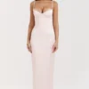 Stefania Soft Peach Korsetts-Maxikleid Stefania Soft Peach Korsetts-Maxikleid