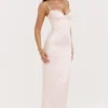 Stefania Soft Peach Korsetts-Maxikleid Stefania Soft Peach Korsetts-Maxikleid