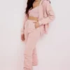 Storm Blush Hoodie aus Baumwollfleece mit durchgehendem Reißverschluss Storm Blush Hoodie aus Baumwollfleece mit durchgehendem Reißverschluss