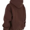 Storm Chocolate Hoodie mit Reißverschluss und Baumwollfleece-Innenseite Storm Chocolate Hoodie mit Reißverschluss und Baumwollfleece-Innenseite