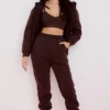 Storm Chocolate Hoodie mit Reißverschluss und Baumwollfleece-Innenseite Storm Chocolate Hoodie mit Reißverschluss und Baumwollfleece-Innenseite