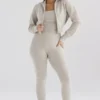 Sydney Opal Leggings aus geripptem Strick Sydney Opal Leggings aus geripptem Strick