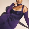 Talika Grape Korsetts-Midi-Kleid Talika Grape Korsetts-Midi-Kleid