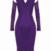 Talika Grape Korsetts-Midi-Kleid Talika Grape Korsetts-Midi-Kleid