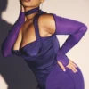 Talika Grape Korsetts-Midi-Kleid Talika Grape Korsetts-Midi-Kleid