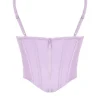 Tamsin Orchid Satin-Korsett Tamsin Orchid Satin-Korsett