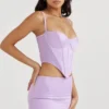 Tamsin Orchid Satin-Korsett Tamsin Orchid Satin-Korsett
