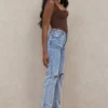 Tate Blue Vintage Fit Jeans in Antikwaschung Tate Blue Vintage Fit Jeans in Antikwaschung