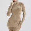 Taya Fawn Chenille-Minikleid Taya Fawn Chenille-Minikleid
