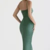 Teia Forest Drapiertes Midi-Korsetts-Kleid Teia Forest Drapiertes Midi-Korsetts-Kleid