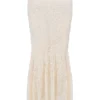 Therese Vintage-Maxirock aus cremefarbener Spitze Therese Vintage-Maxirock aus cremefarbener Spitze