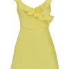 Tink Buttercup Satin-Rüschen-Minikleid Tink Buttercup Satin-Rüschen-Minikleid