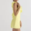 Tink Buttercup Satin-Rüschen-Minikleid Tink Buttercup Satin-Rüschen-Minikleid