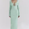 Titania Seafoam Pailletten-Abendkleid Titania Seafoam Pailletten-Abendkleid