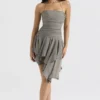 Valeria Smoke – Asymmetrisches Kleid mit Raffungen Valeria Smoke – Asymmetrisches Kleid mit Raffungen