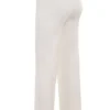 Vanna Off-White-Baumwoll-Strick-Hose Vanna Off-White-Baumwoll-Strick-Hose