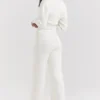 Vanna Off-White-Baumwoll-Strick-Hose Vanna Off-White-Baumwoll-Strick-Hose