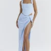 Vesper Maxirock in zartem Blau Vesper Maxirock in zartem Blau