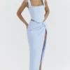 Vesper Maxirock in zartem Blau Vesper Maxirock in zartem Blau