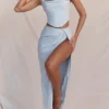 Vesper Maxirock in zartem Blau Vesper Maxirock in zartem Blau