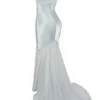 Vittoria Pistachio Chiffon-Bodenlanges Abendkleid Vittoria Pistachio Chiffon-Bodenlanges Abendkleid