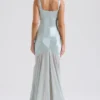 Vittoria Pistachio Chiffon-Bodenlanges Abendkleid Vittoria Pistachio Chiffon-Bodenlanges Abendkleid