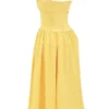 Vivien Apricot Baumwoll-Midi-Sommerkleid Vivien Apricot Baumwoll-Midi-Sommerkleid