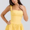 Vivien Apricot Baumwoll-Midi-Sommerkleid Vivien Apricot Baumwoll-Midi-Sommerkleid