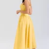 Vivien Apricot Baumwoll-Midi-Sommerkleid Vivien Apricot Baumwoll-Midi-Sommerkleid