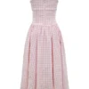 Vivien Strawberry Shortcake Gingham Midi-Sommerkleid Vivien Strawberry Shortcake Gingham Midi-Sommerkleid