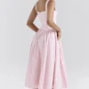 Vivien Strawberry Shortcake Gingham Midi-Sommerkleid Vivien Strawberry Shortcake Gingham Midi-Sommerkleid