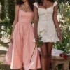 Weißes besticktes Minikleid „Odessa“ Weißes besticktes Minikleid „Odessa“