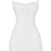 Weißes besticktes Minikleid „Odessa“ Weißes besticktes Minikleid „Odessa“