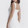 Weißes besticktes Minikleid „Odessa“ Weißes besticktes Minikleid „Odessa“