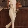 Wren Ivory Kaschmir-Slim-Cigarette-Hose Wren Ivory Kaschmir-Slim-Cigarette-Hose