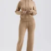 Yalina-Hose aus Kaschmirmischung in Camel Yalina-Hose aus Kaschmirmischung in Camel