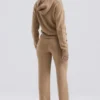 Yalina-Hose aus Kaschmirmischung in Camel Yalina-Hose aus Kaschmirmischung in Camel